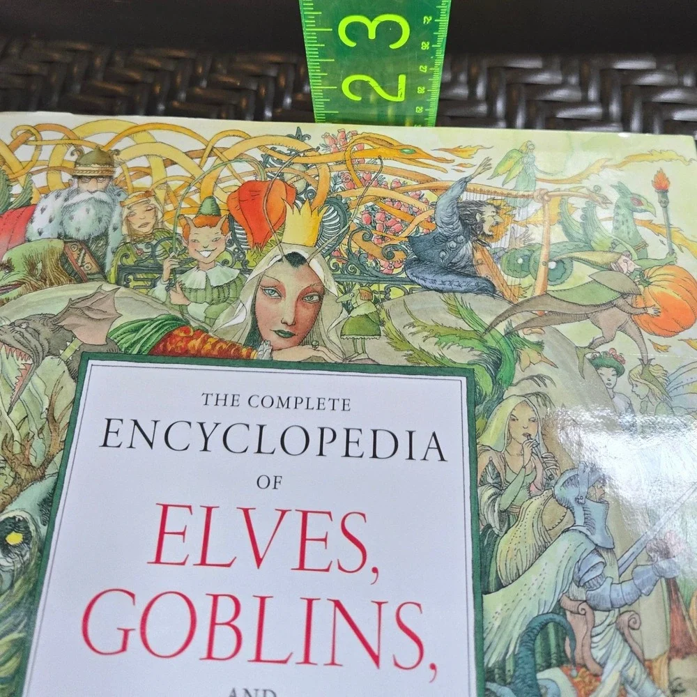 Complete Encyclopedia of Elves Goblins Hardcover Pierre Dubois Abbeville Press